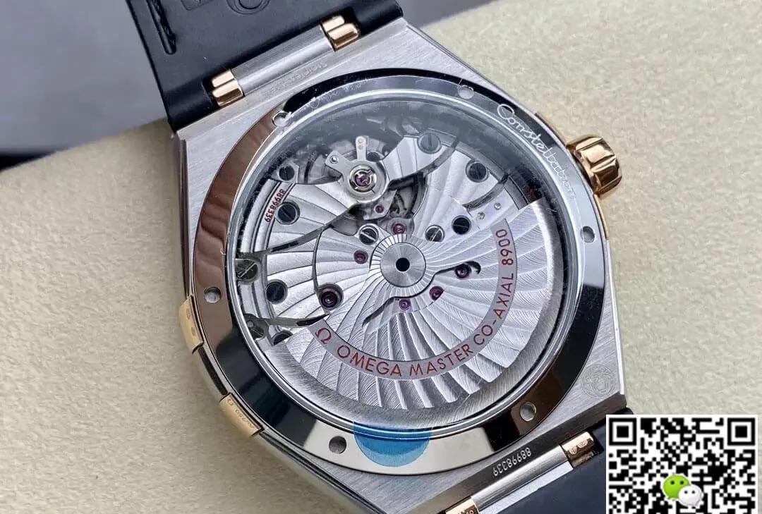 SBF Omega Constellation 131.23.41.21.06.001 VS Factory 1:1 Best Edition Replica Watch Leather Strap